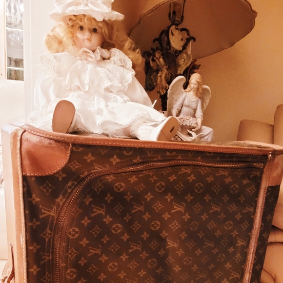 Authentic Vintage Louis Vuitton monogram Pullman Canvas Suitcase - Picture 6 of 16